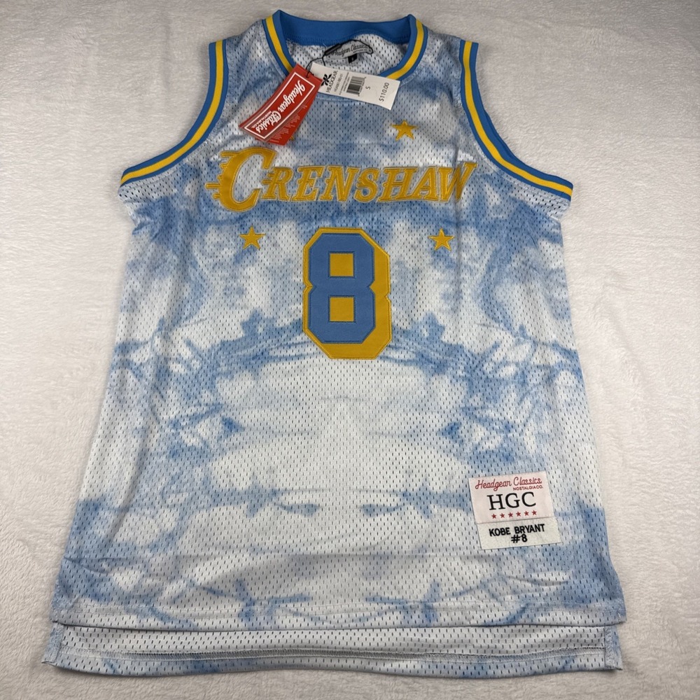 New Headgear Classics Kobe Bryant Crenshaw Jersey Small NWT Rare Collab #8